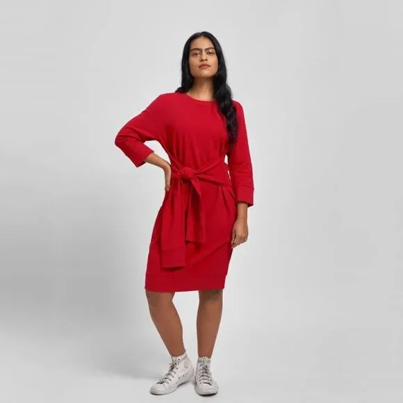 Universal Standard Misa Dress in Red - sz XS (10/12) - Picture 1 of 11